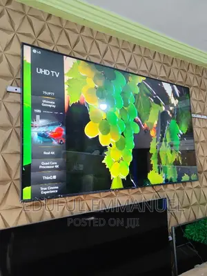 Lg 75" Uhd HDR Smart Up77 Netflix Apple Airplay Bluethoot