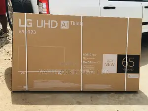 65 Inches Glossy Led Smart Uhd Black Ur73 Lg Tv