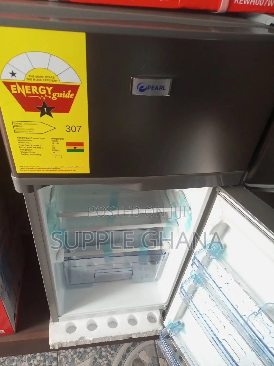 PEARL 16T Fridge 2door Fridge Top Fridge + Freezer Fridge