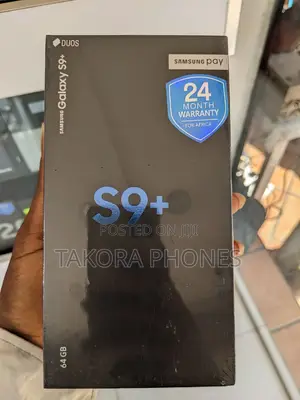 New Samsung Galaxy S9 Plus 128 GB Black