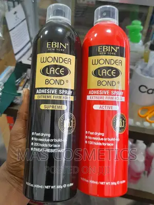 EBIN NEW YORK Wonder Lace Bond Adhesive Spray-Black Only
