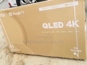 Black Qled C645 TCL 65 Inches Smart UHD Glossy Tv