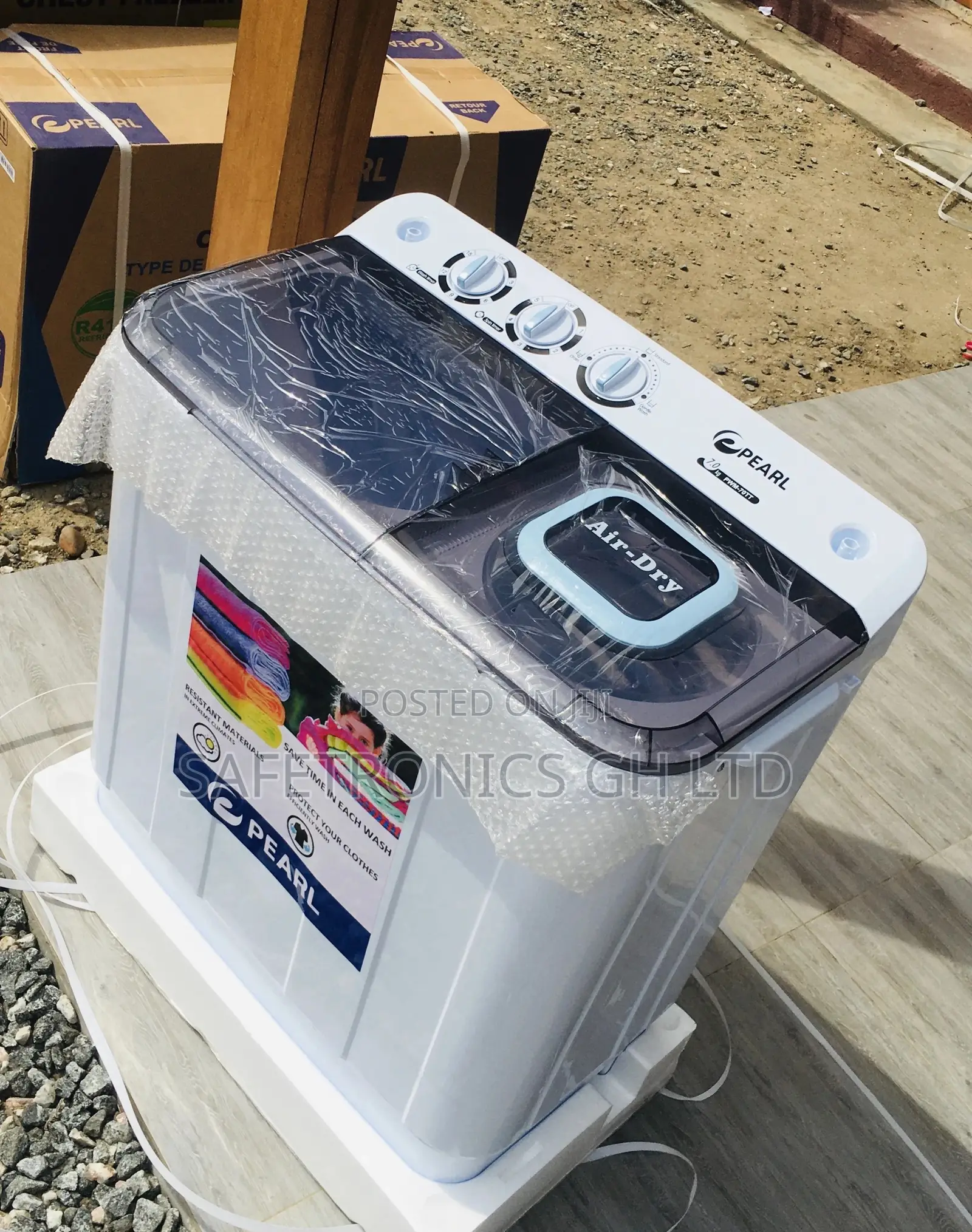 Twintub Pearl Washingmachine 7kg Topload Semiautomatic