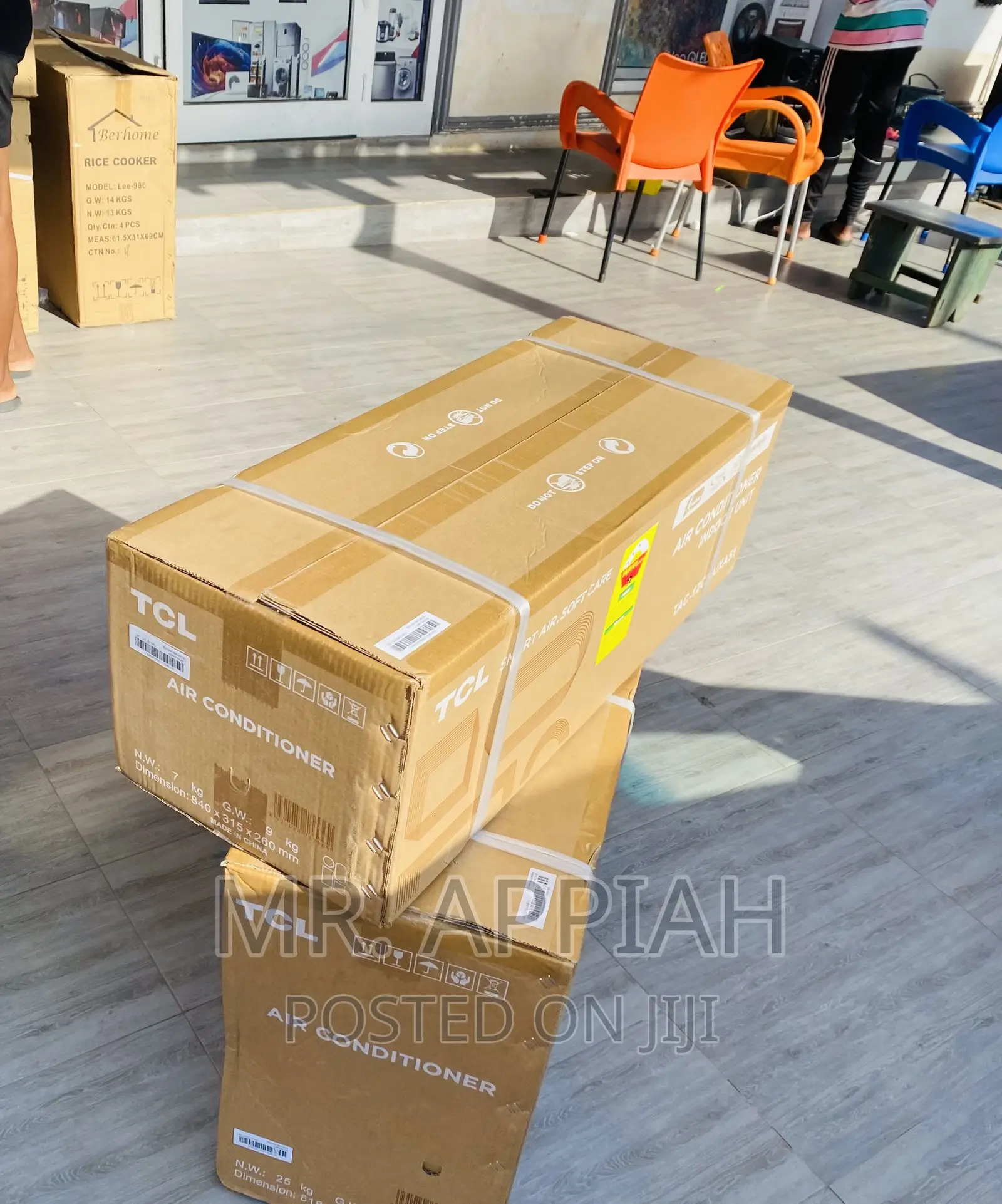 Newly in Stock TCL 1.5hp Split Inverter Mirror Ac(Gray).
