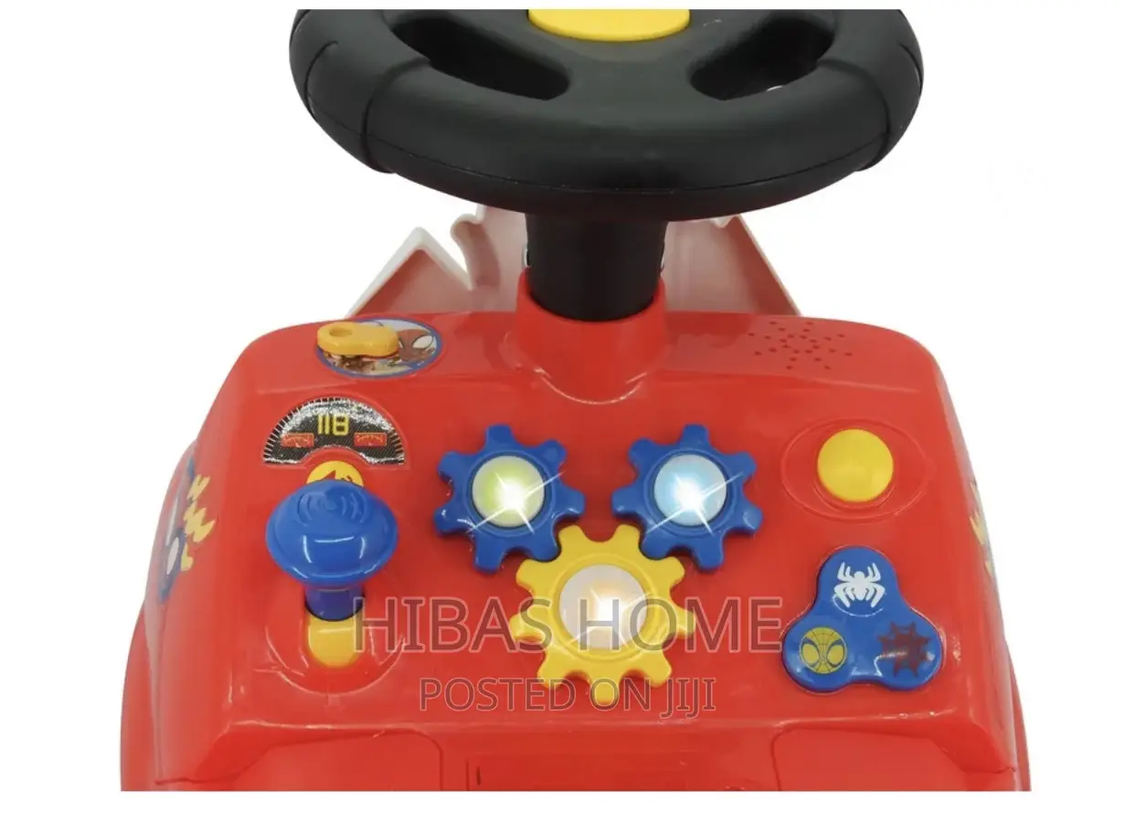 Marvel Lights N' Sounds Spidey Adventure Ride-on Walker