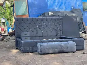 Kings Size Bed Frames With Side Drawer And Ottoman