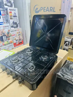 Yucel Gas Cooker Table Top 4burner Black
