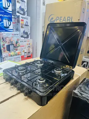 New Table Top Gas Cooker 4burner Black Yucel