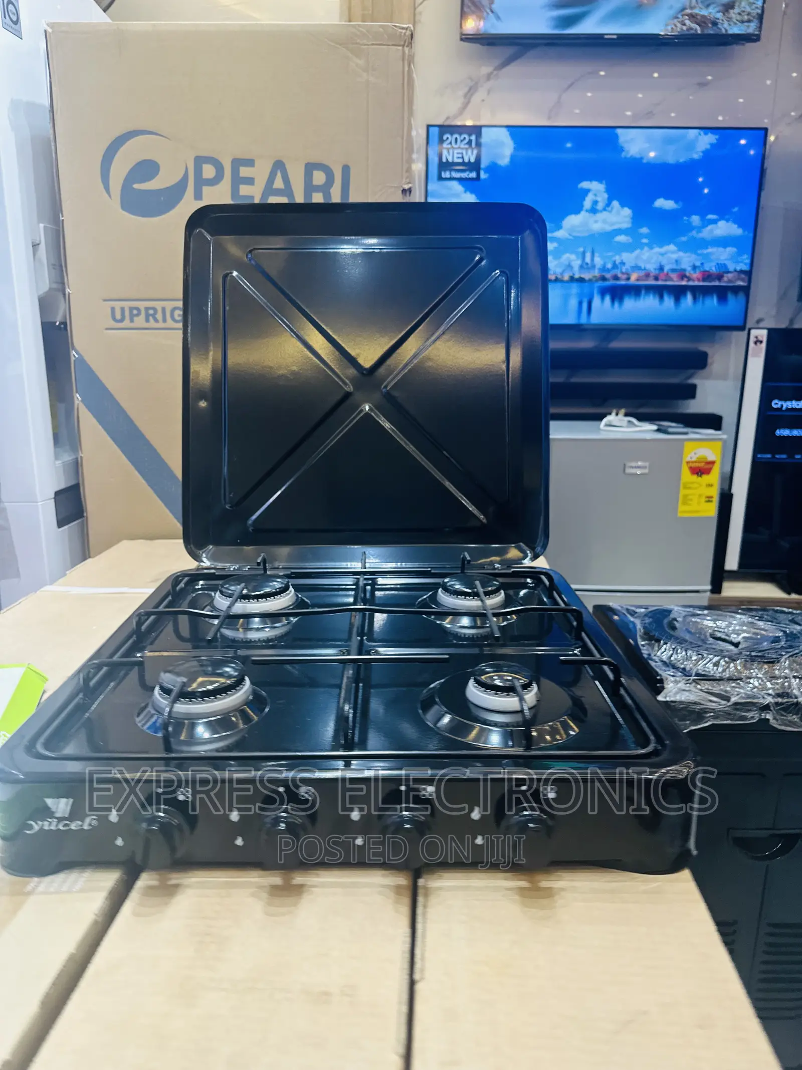 Available Now Table Top Gas Cooker 4burner Yucel