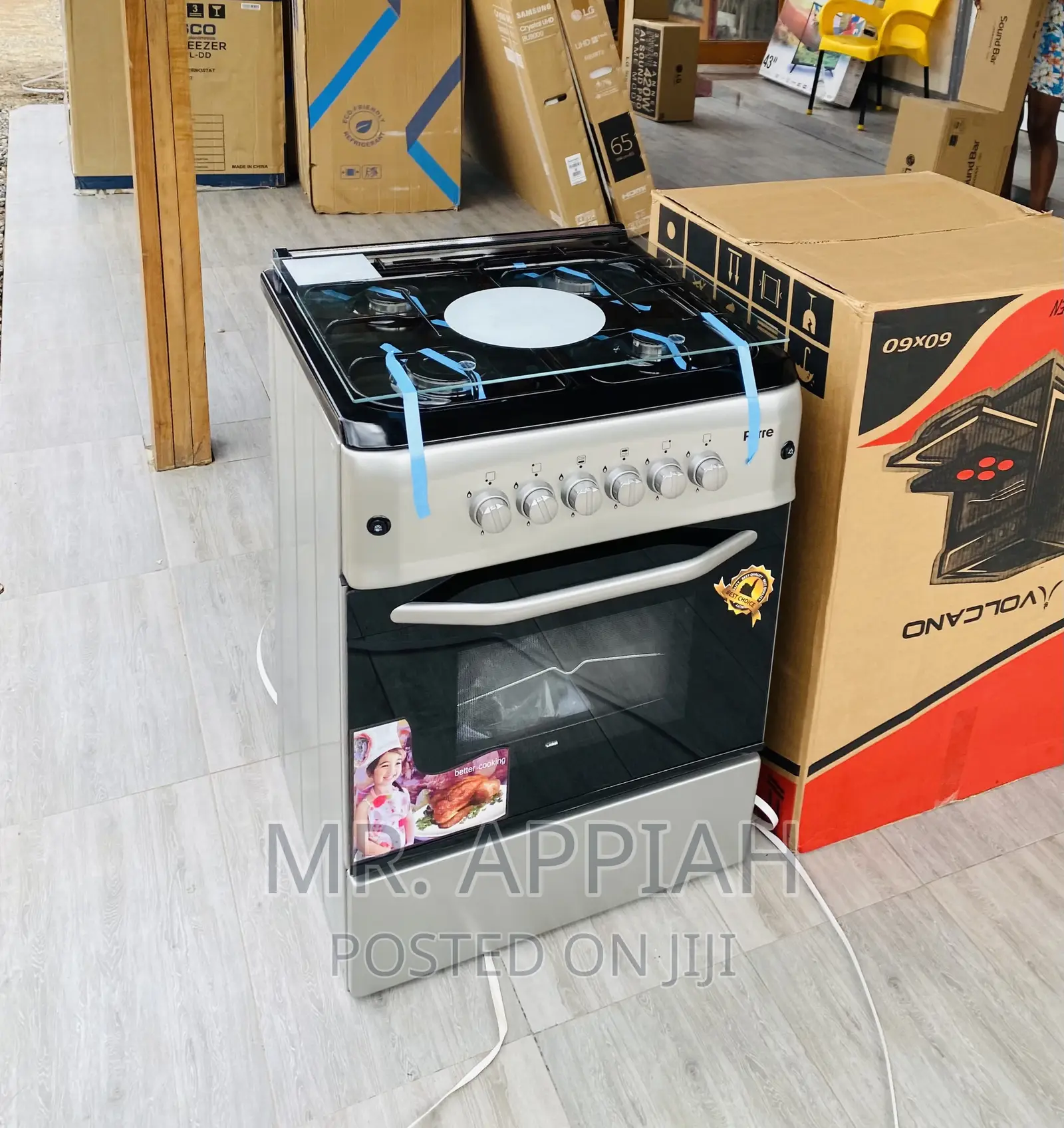 Purchase Classic Ferre 60x60 Oven and Grill 4 Gas Burner.