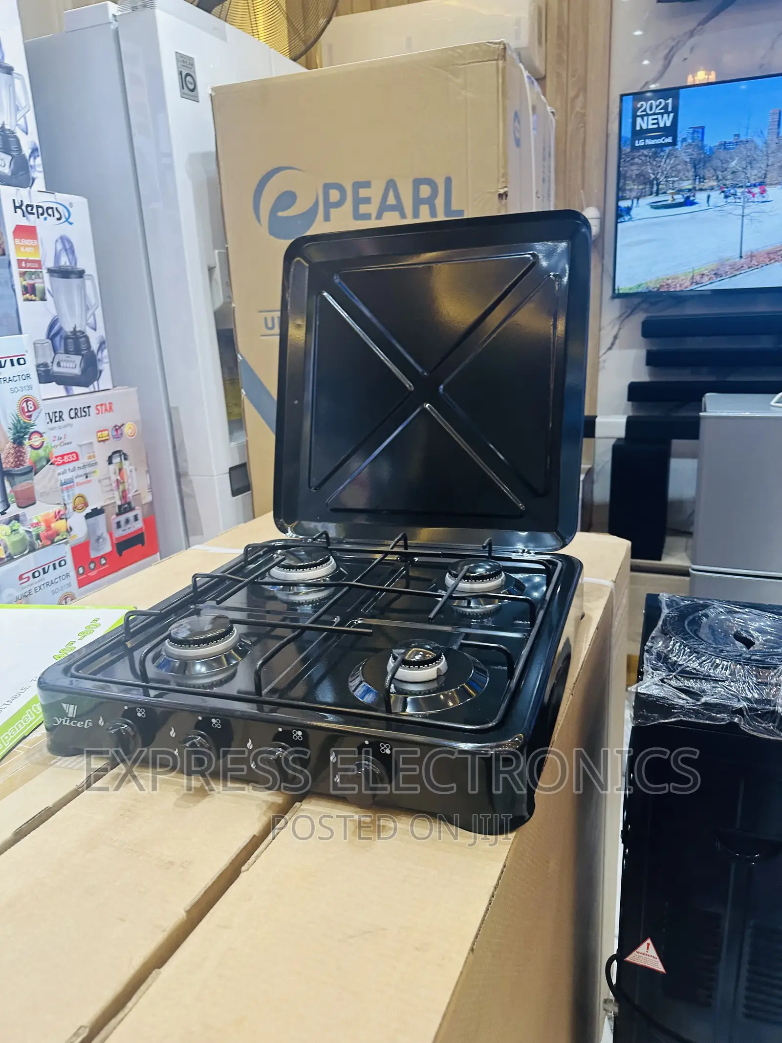 Powerful Gas Cooker Table Top 4burner Yucel