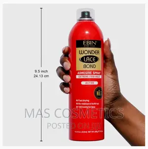 EBIN NEW YORK Wonder Lace Bond Adhesive Spray-Black Only