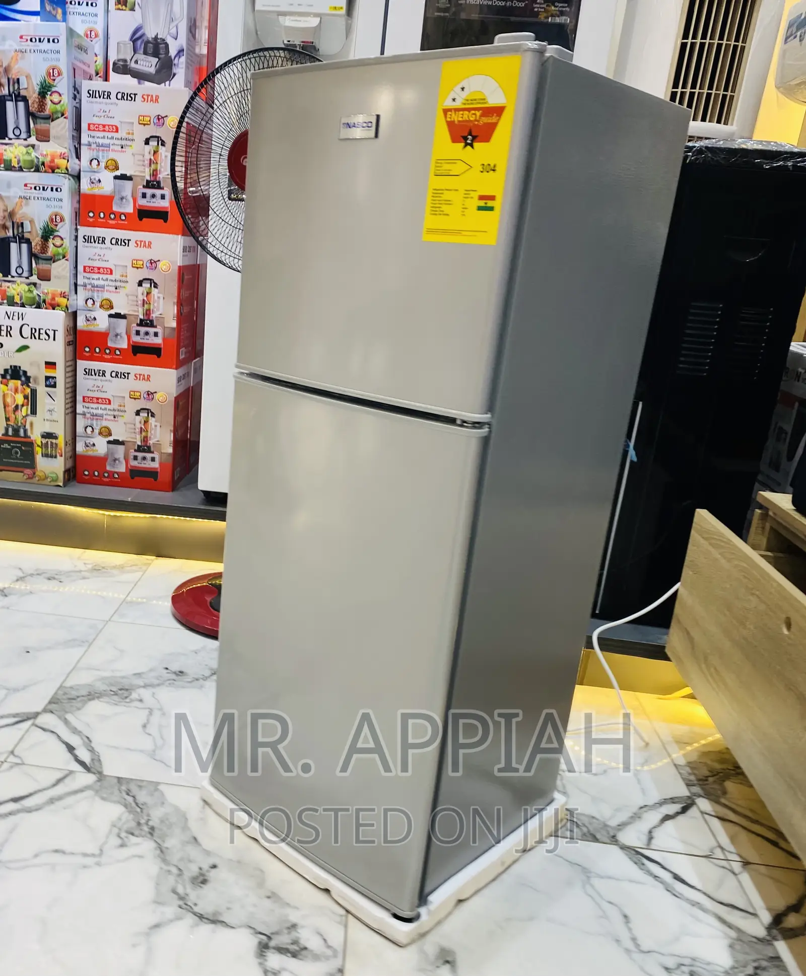 Buy Durable Nasco Nasf2-13 Double Door Electric Fridge.
