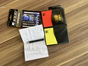 Original Set of Referee Whistle and Cards at Cool Price