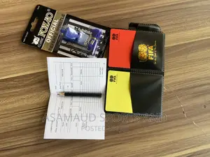 Original Set of Referee Whistle and Cards at Cool Price