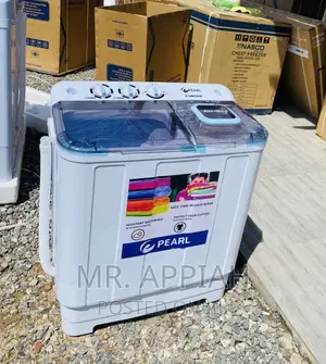 Durable Pearl 7kg Spin/Dry Electric Washing Machine 