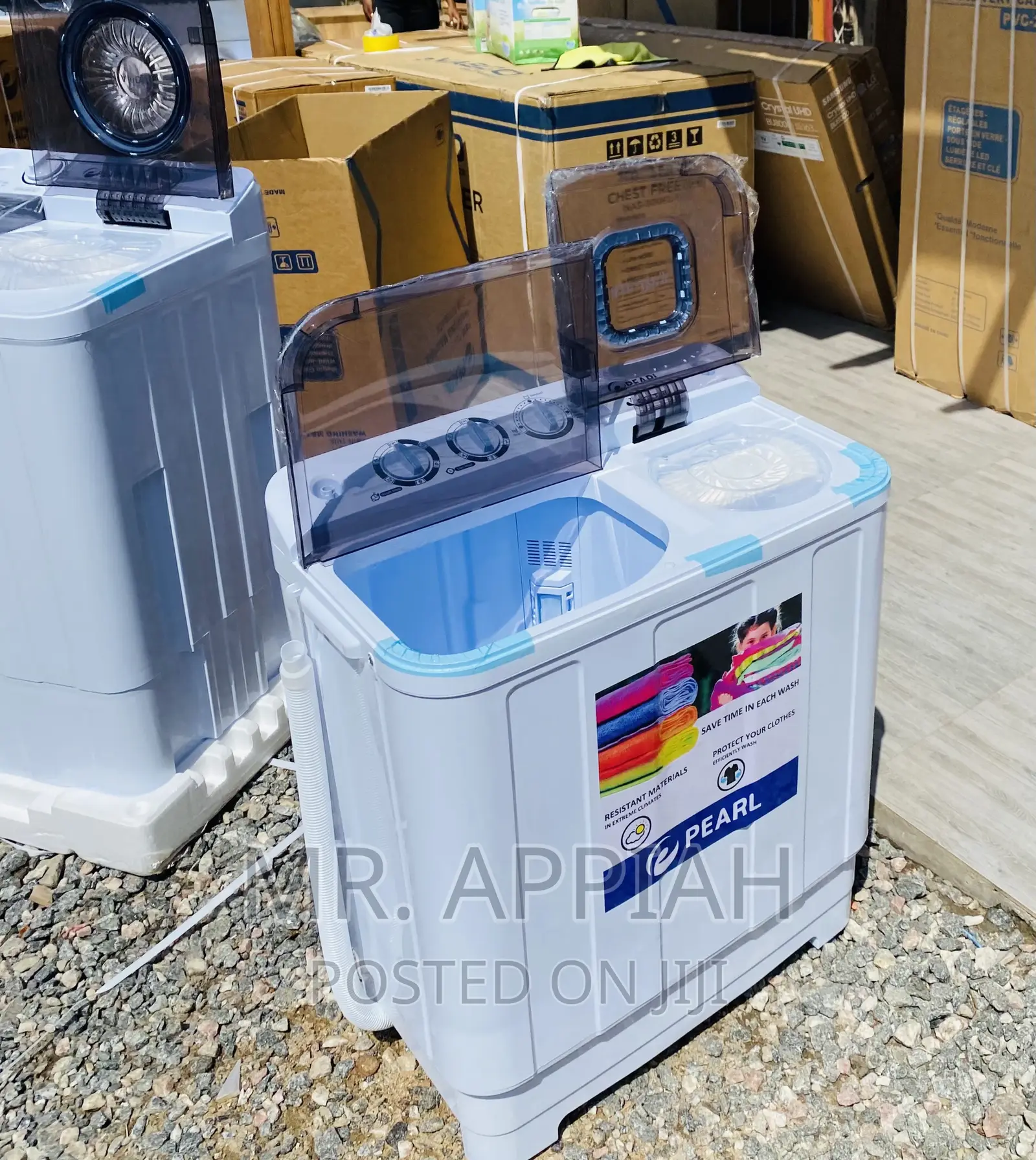 Best Pearl 7kg Spin/Dry Electric Washing Machine 