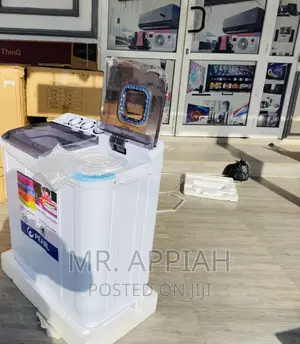 Nice Pearl 12kg Spin/Dry Electric Washing Machine(White).