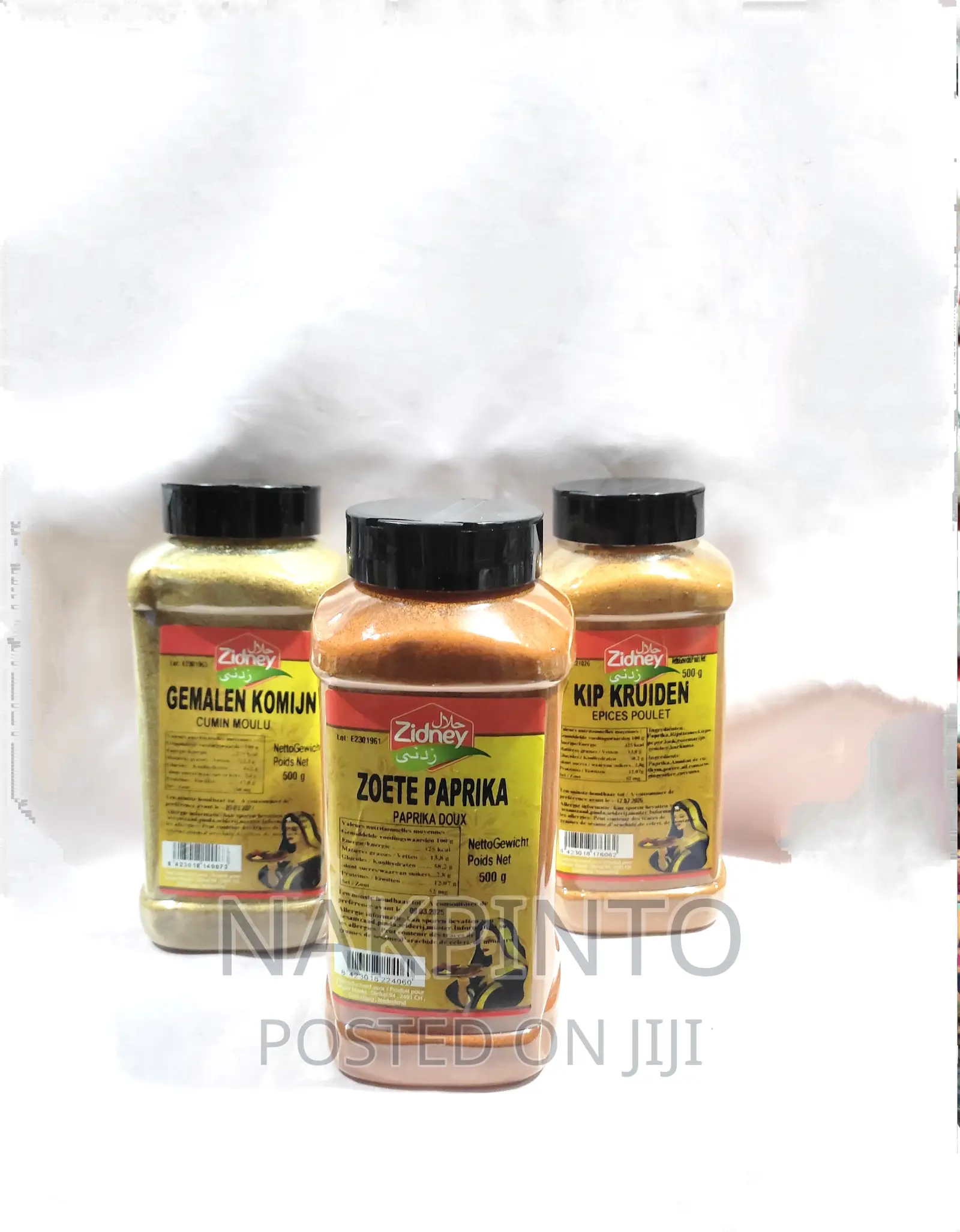 Sweet Paprika, Ground Cumin, Chicken Herb Spices
