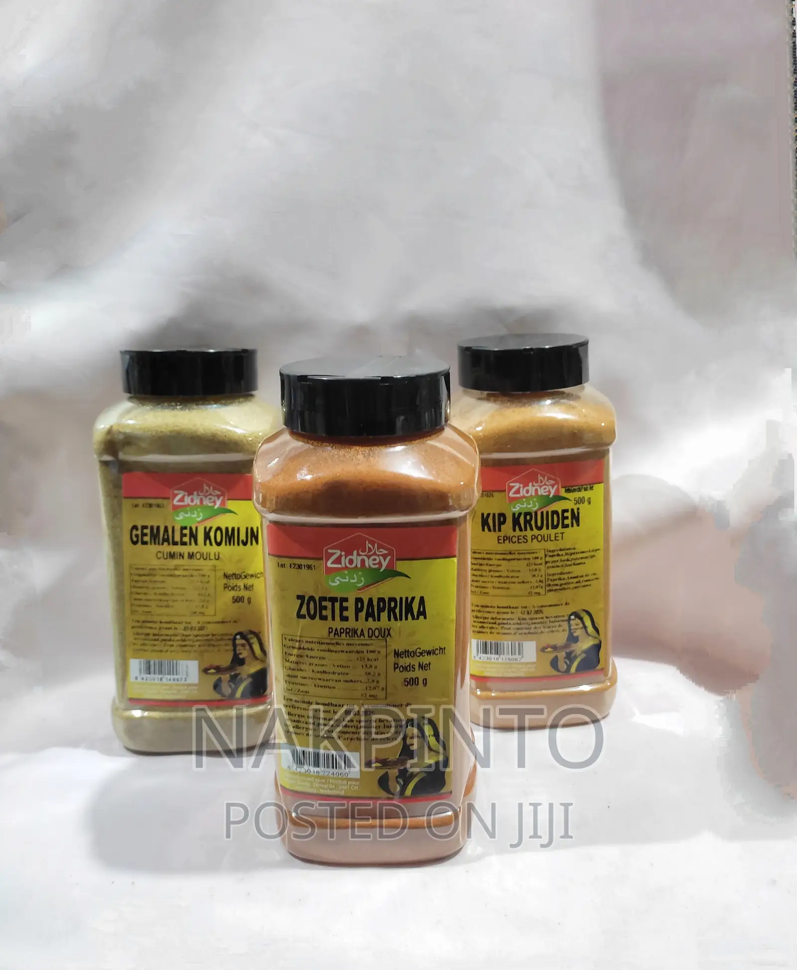 Sweet Paprika, Ground Cumin, Chicken Herb Spices