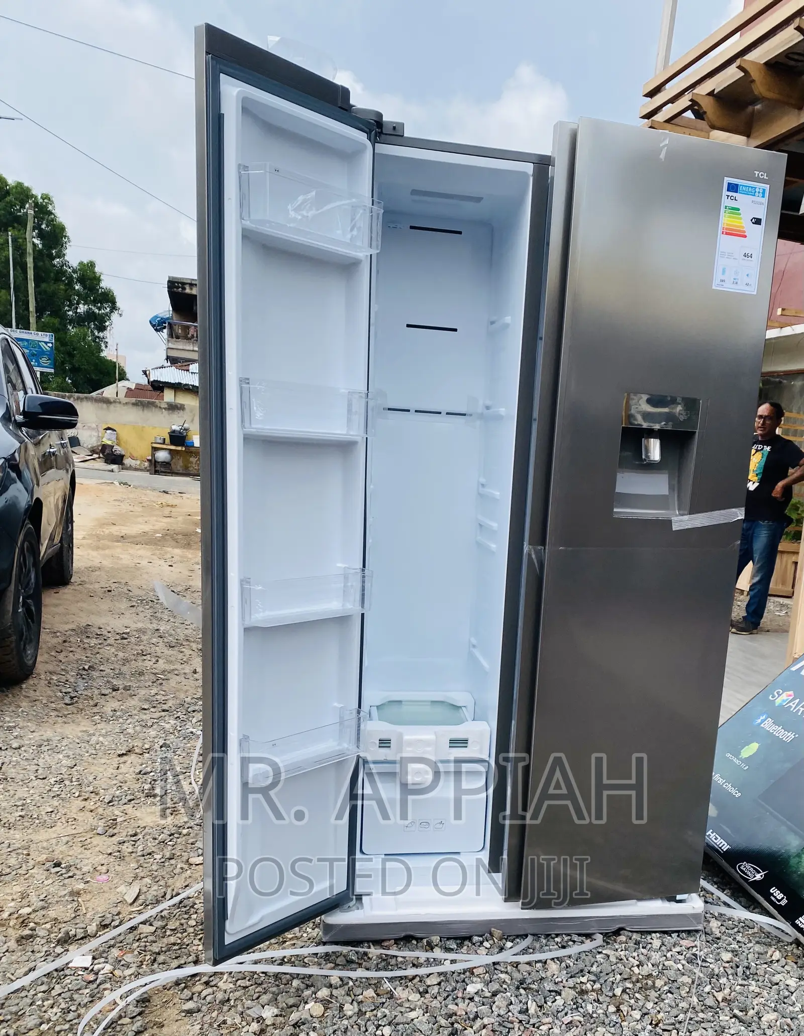 Super Quality TCL P520SBNSide by Side Electric Refrigerator