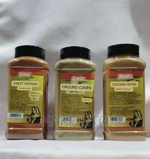 Sweet Paprika, Ground Cumin, Chicken Herb Spices