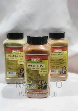 Sweet Paprika, Ground Cumin, Chicken Herb Spices