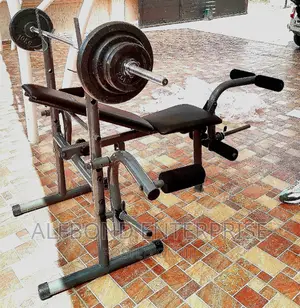 Konlega Bench Press With 40kg Weight and Bar
