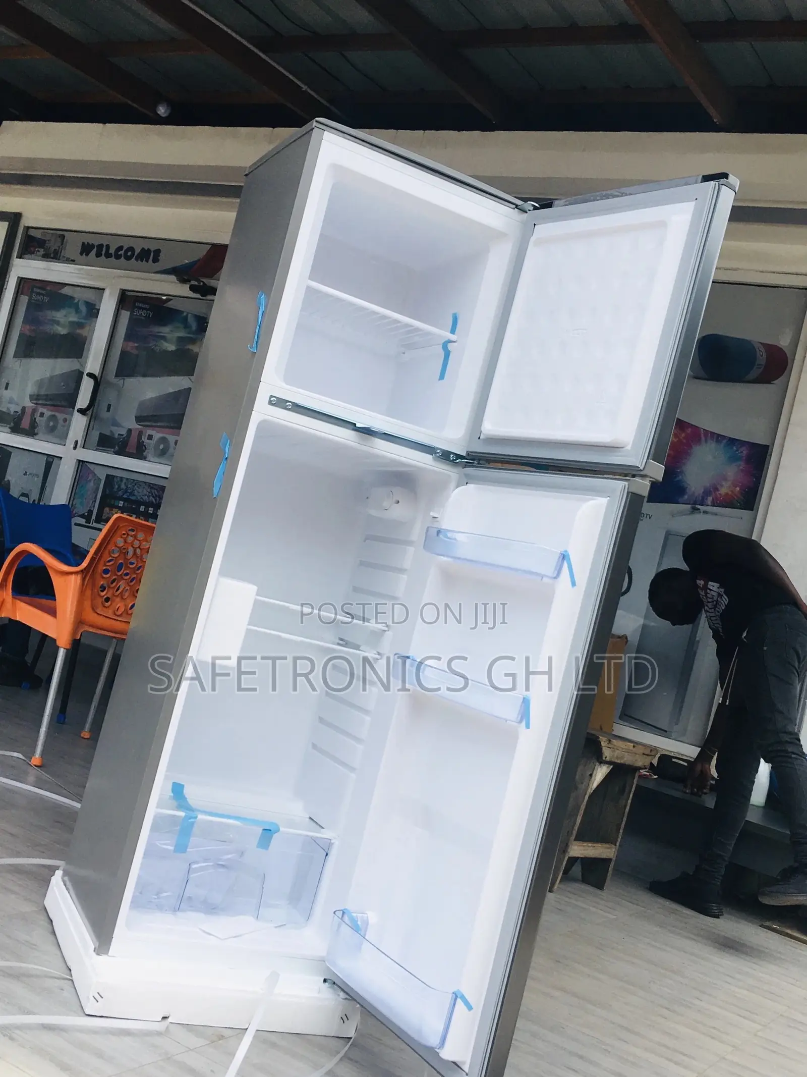 Pearl Pf-270ix Doubledoor Topfreezer 166 Liters Fridge