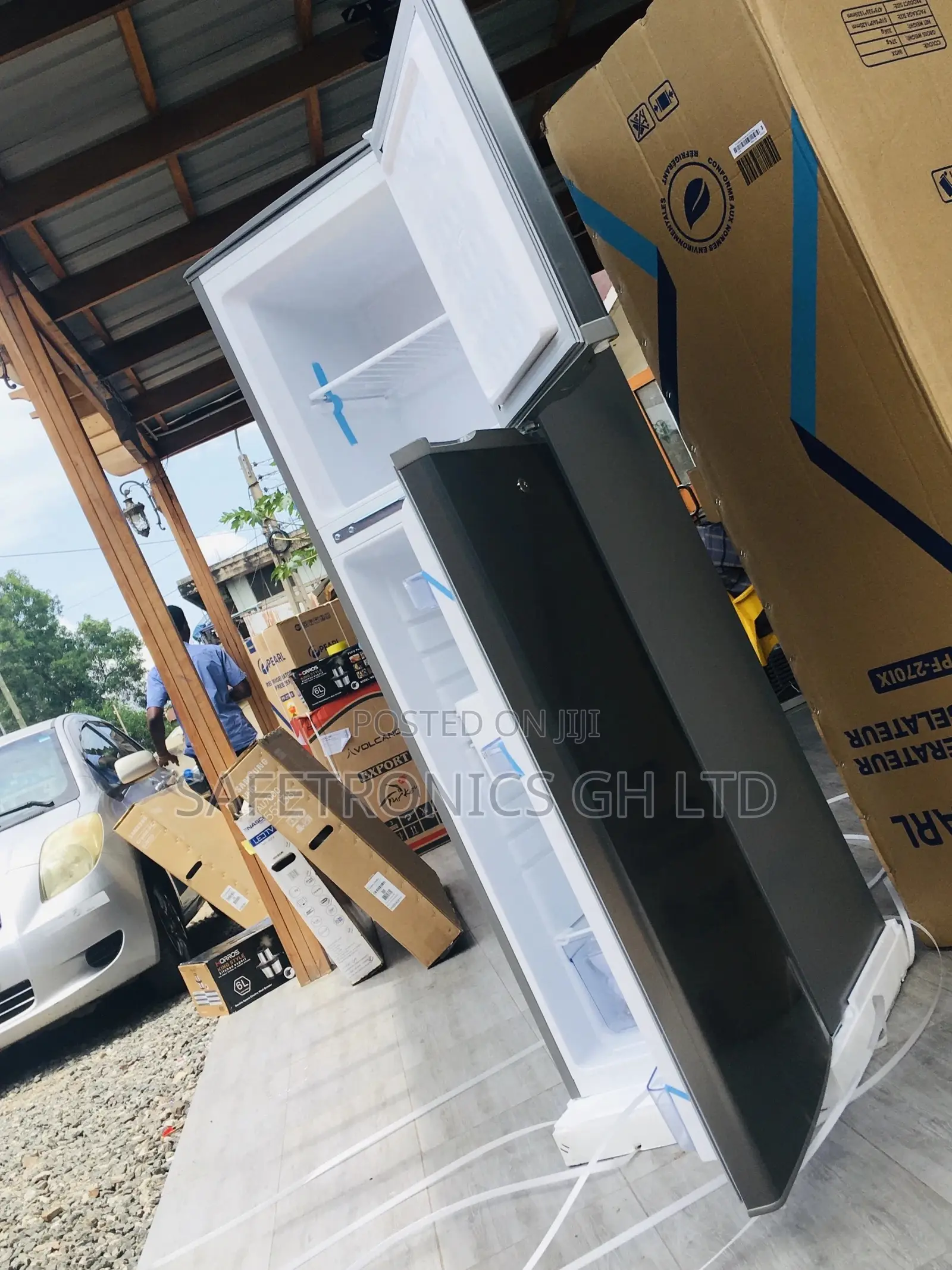 Doubledoor Pearl 166 Liters Topfreezer Pf-270ix Fridge