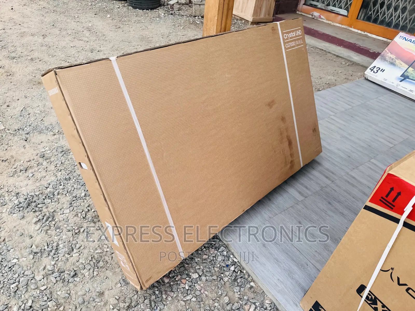 100%Best Quality Samsung UHD Smart 55”Au7000 Tv 