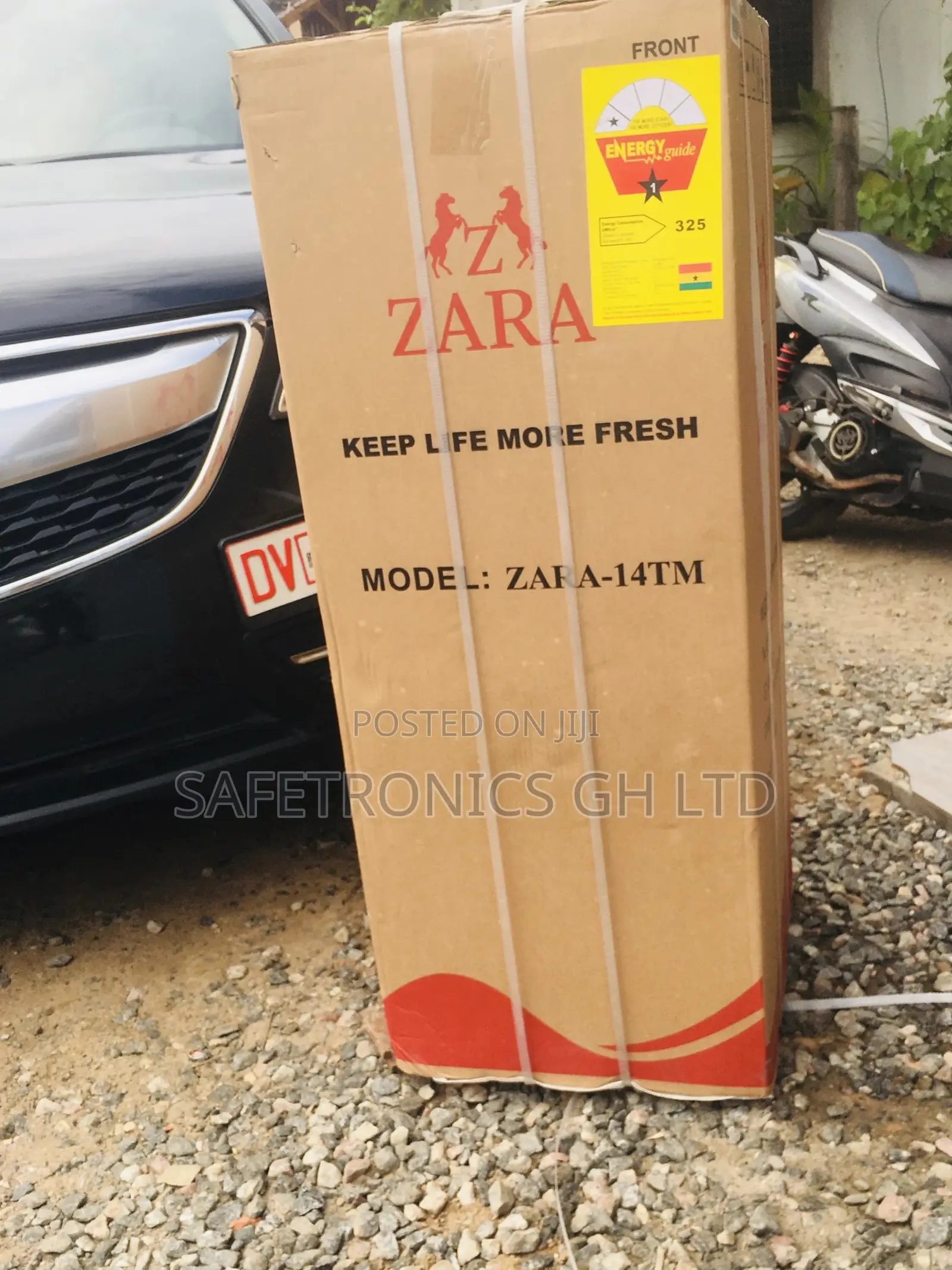 Topfreezer Gray Reliable Doubledoor Zara-14tm Fridge