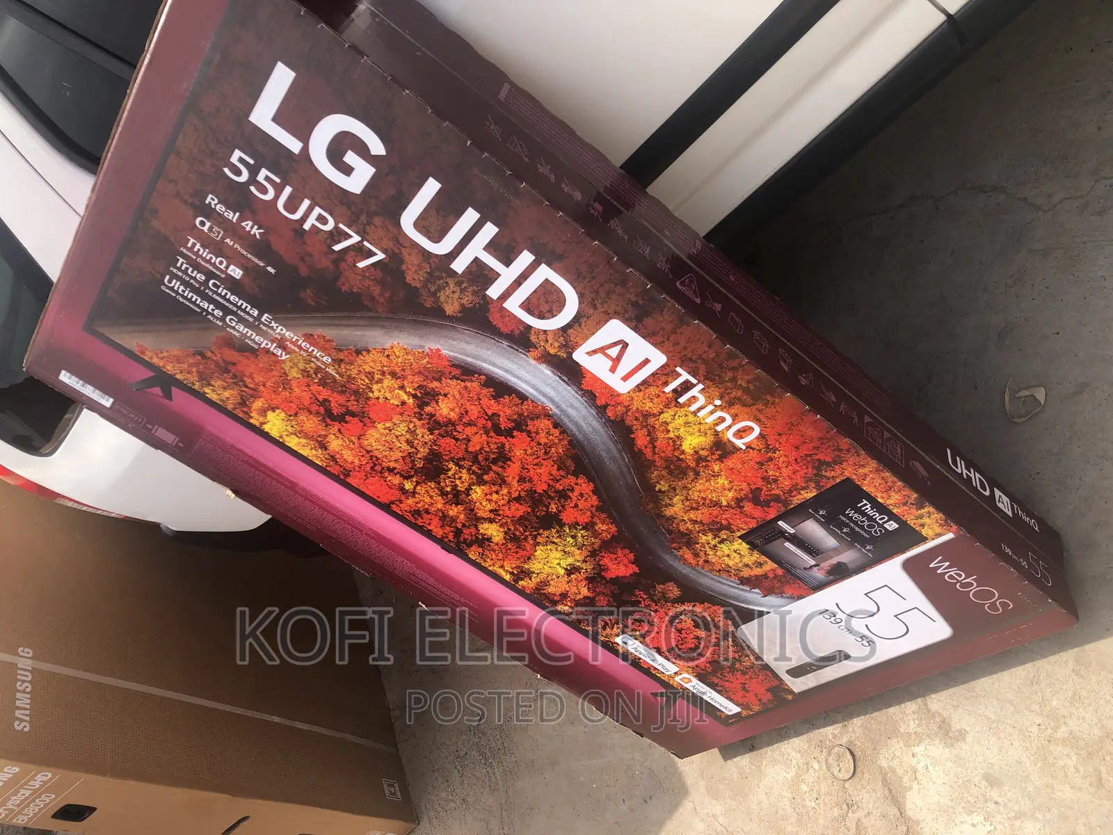 Screen Mirroring Bluetooth LG 55" LED TV Uhd