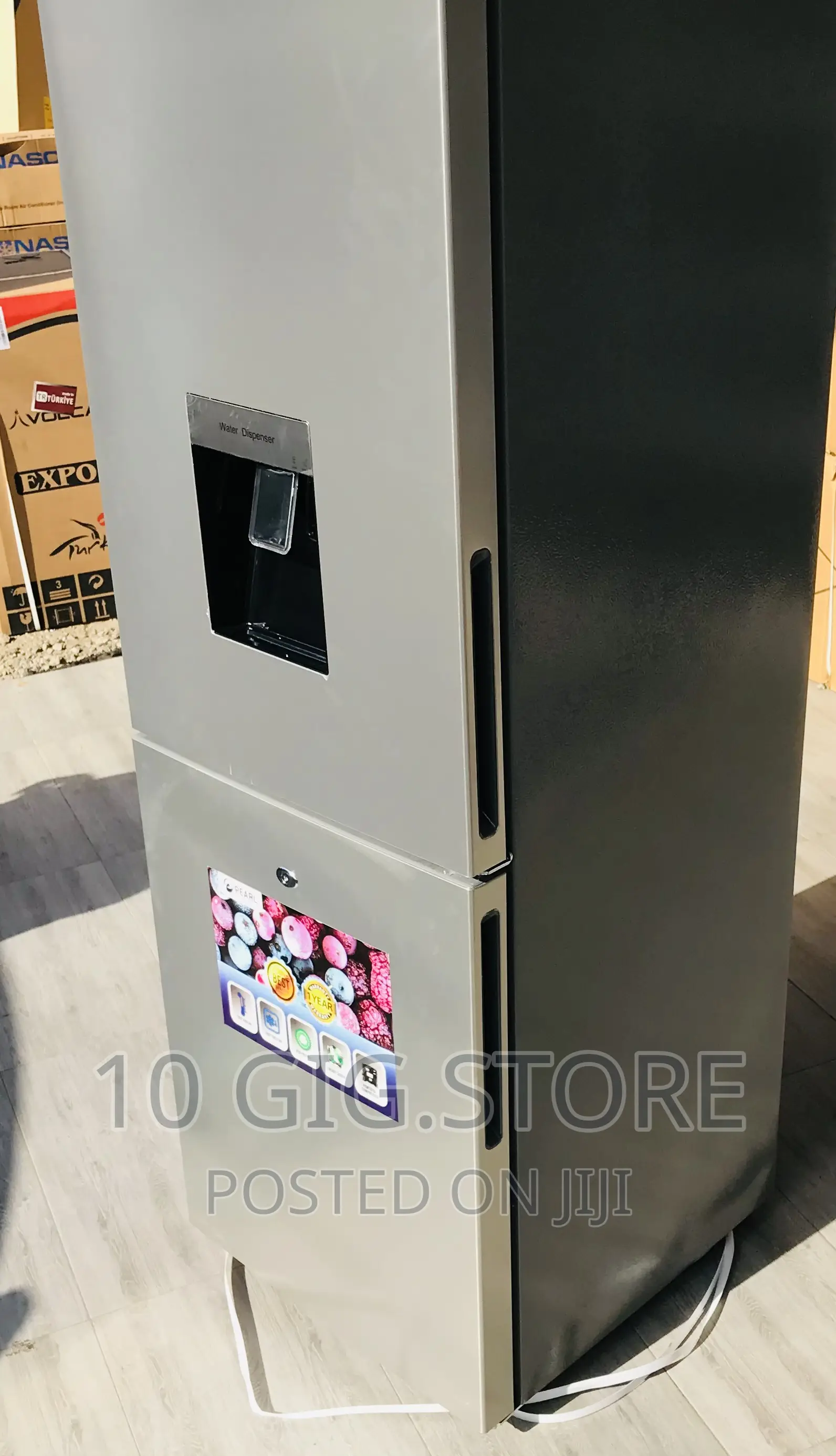 Stand Up New Pearl Fridge PF-330BWD (251L)