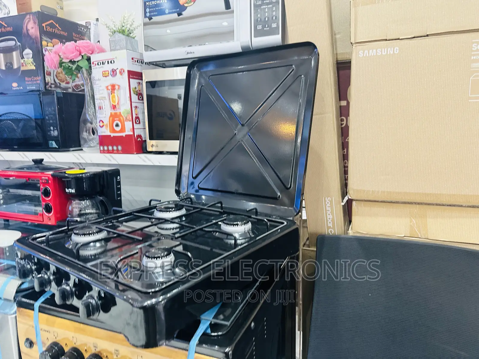 Foreign Standard Gas Cooker Table Top 4burner Yucel