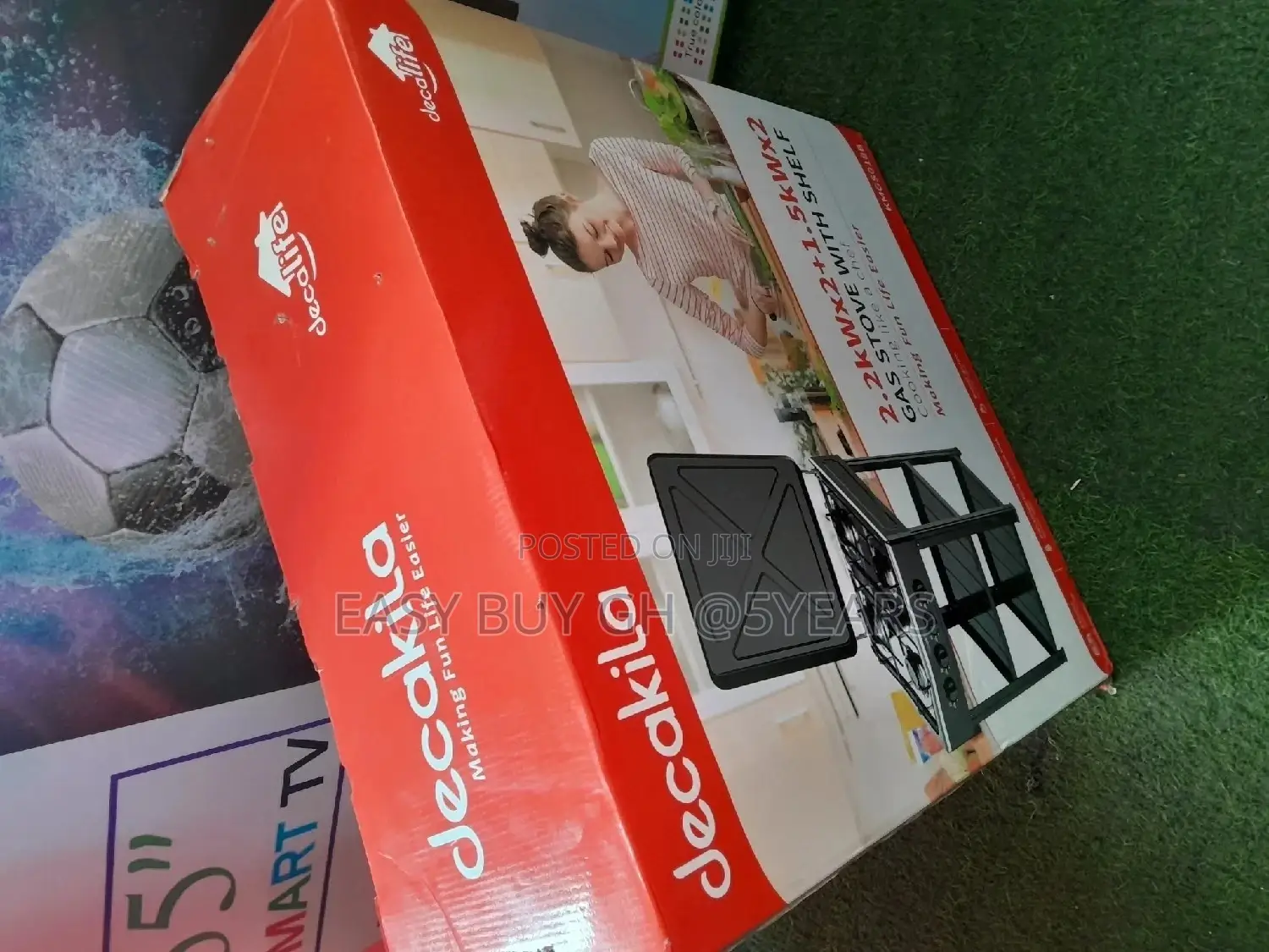 Perfect Decakila Gas Stove With Shelves