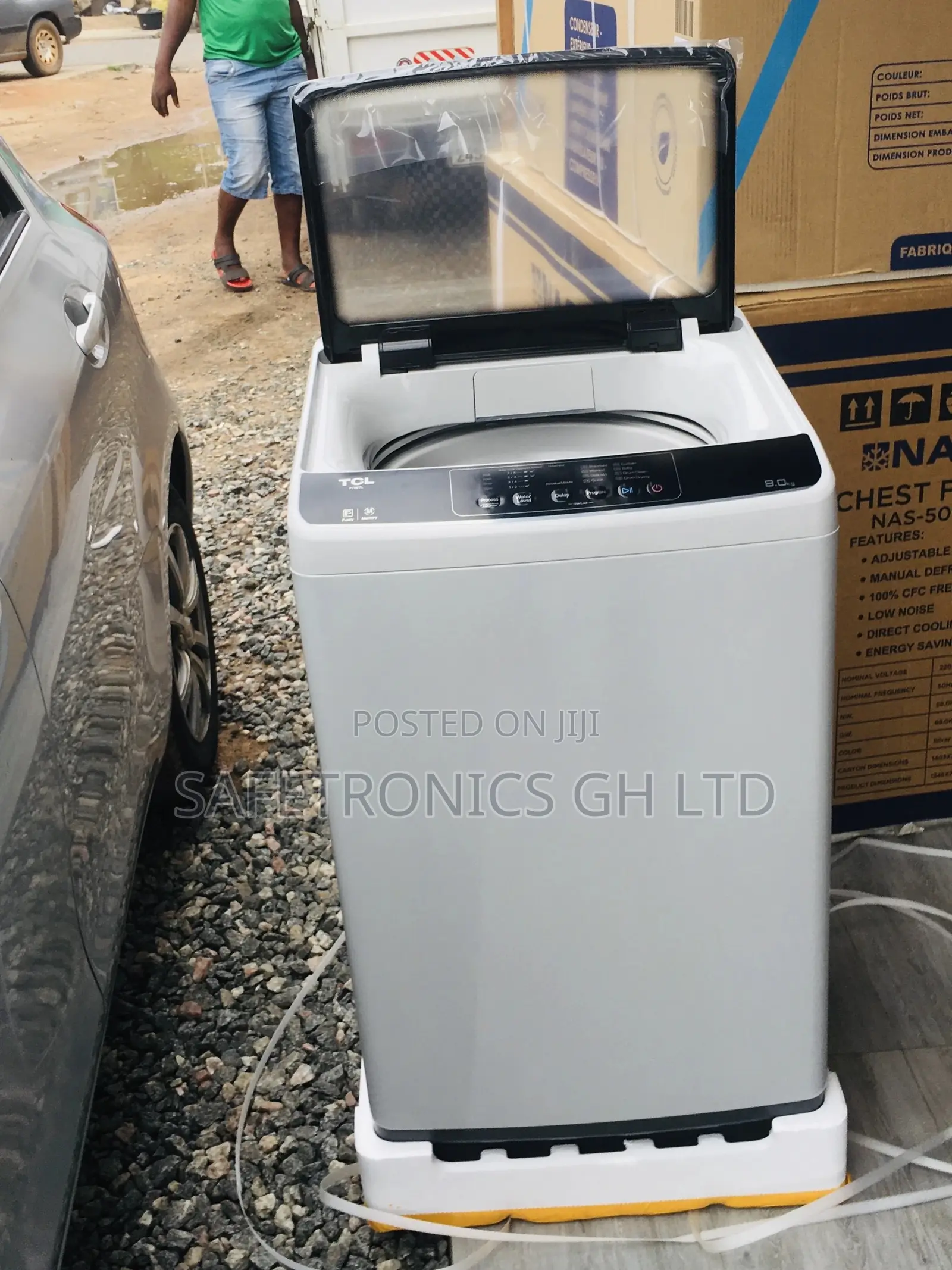 8kg Washingmachine Frontload Semiautomatic TCL Electric