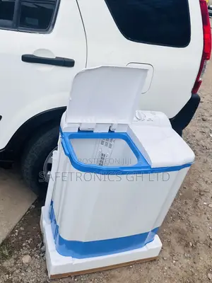 Blue/White Nasco 7kg Washingmachine Topload Semiautomatic