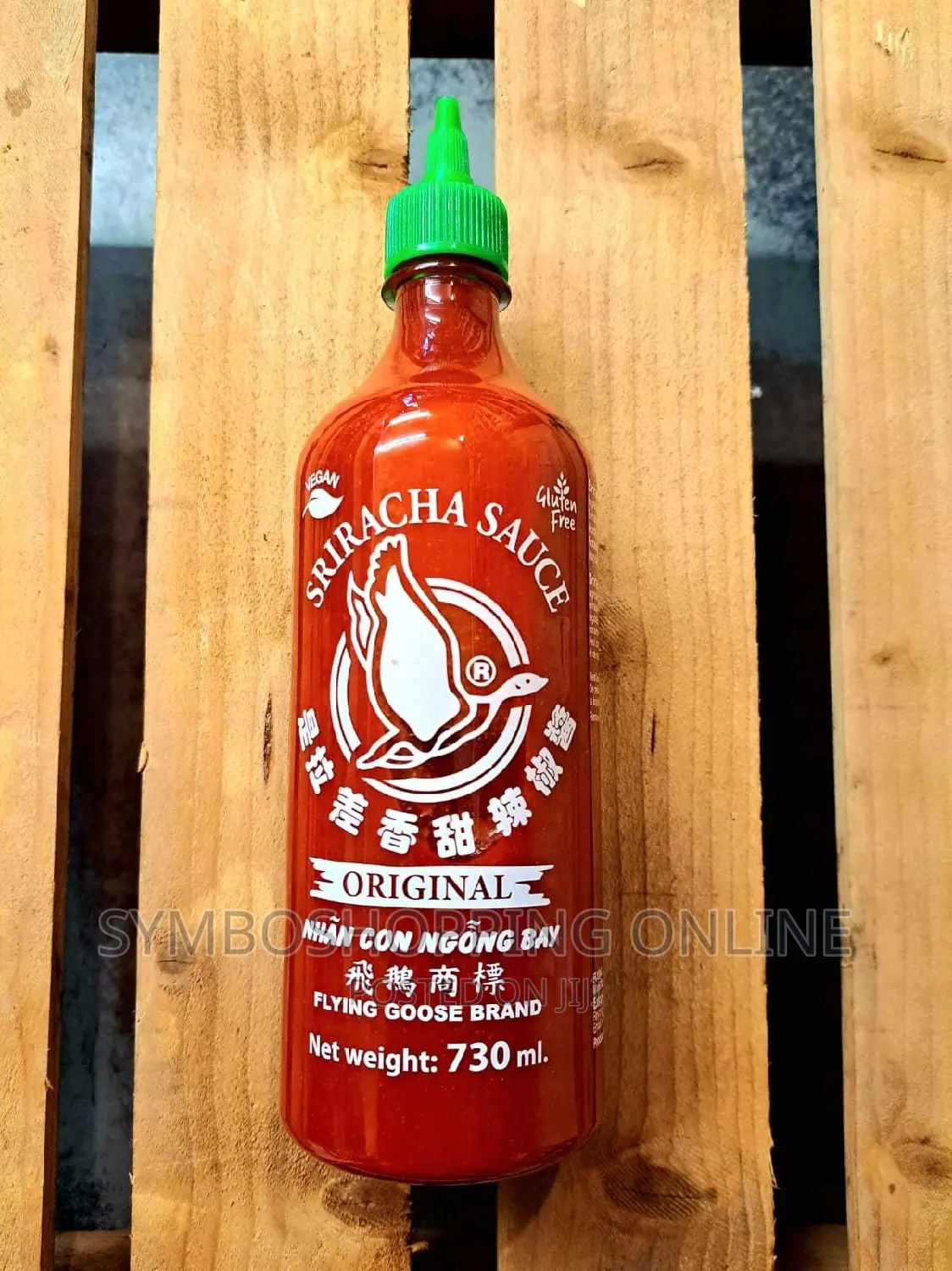 Sriracha Hot Sauce -Vegan, Gluten Free 730ml