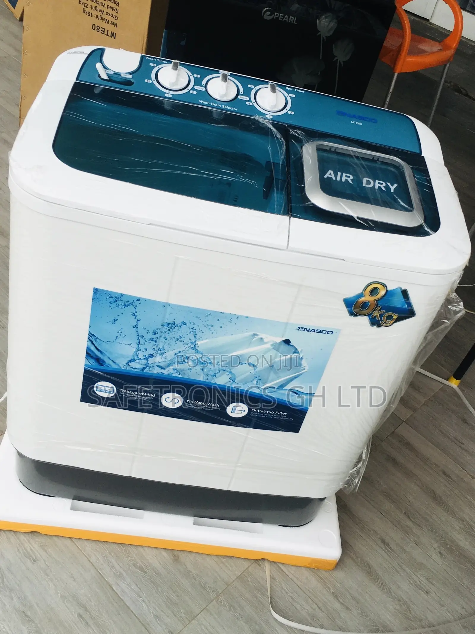 Purchase Semiautomatic Topload Nasco 8kg Washingmachine 