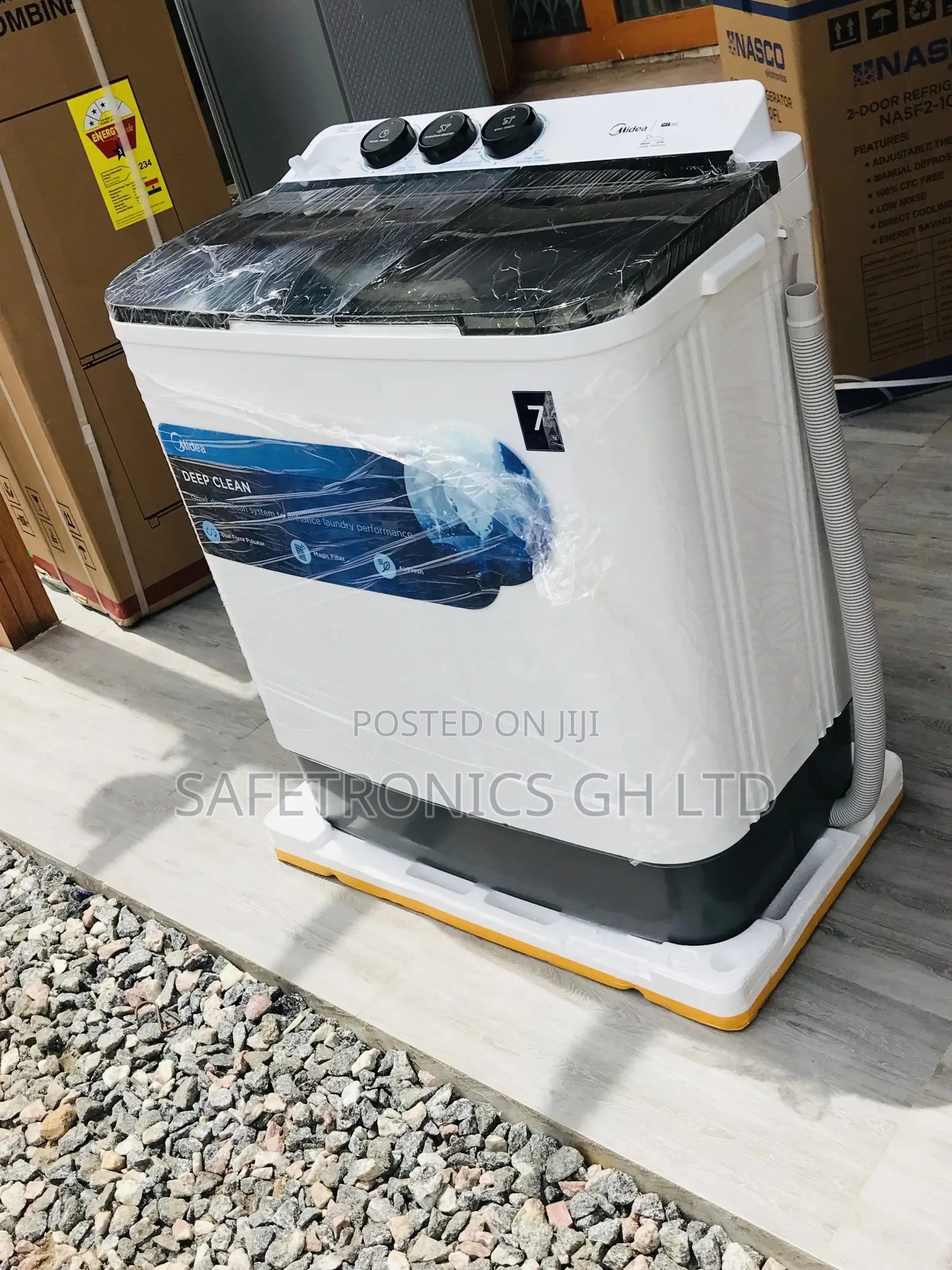 Midea Semiautomatic Topload Washingmachine 7kg Reliable