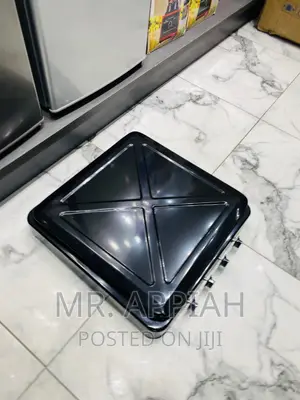 Original Yucel Table Top 4 Gas Stove(Black).