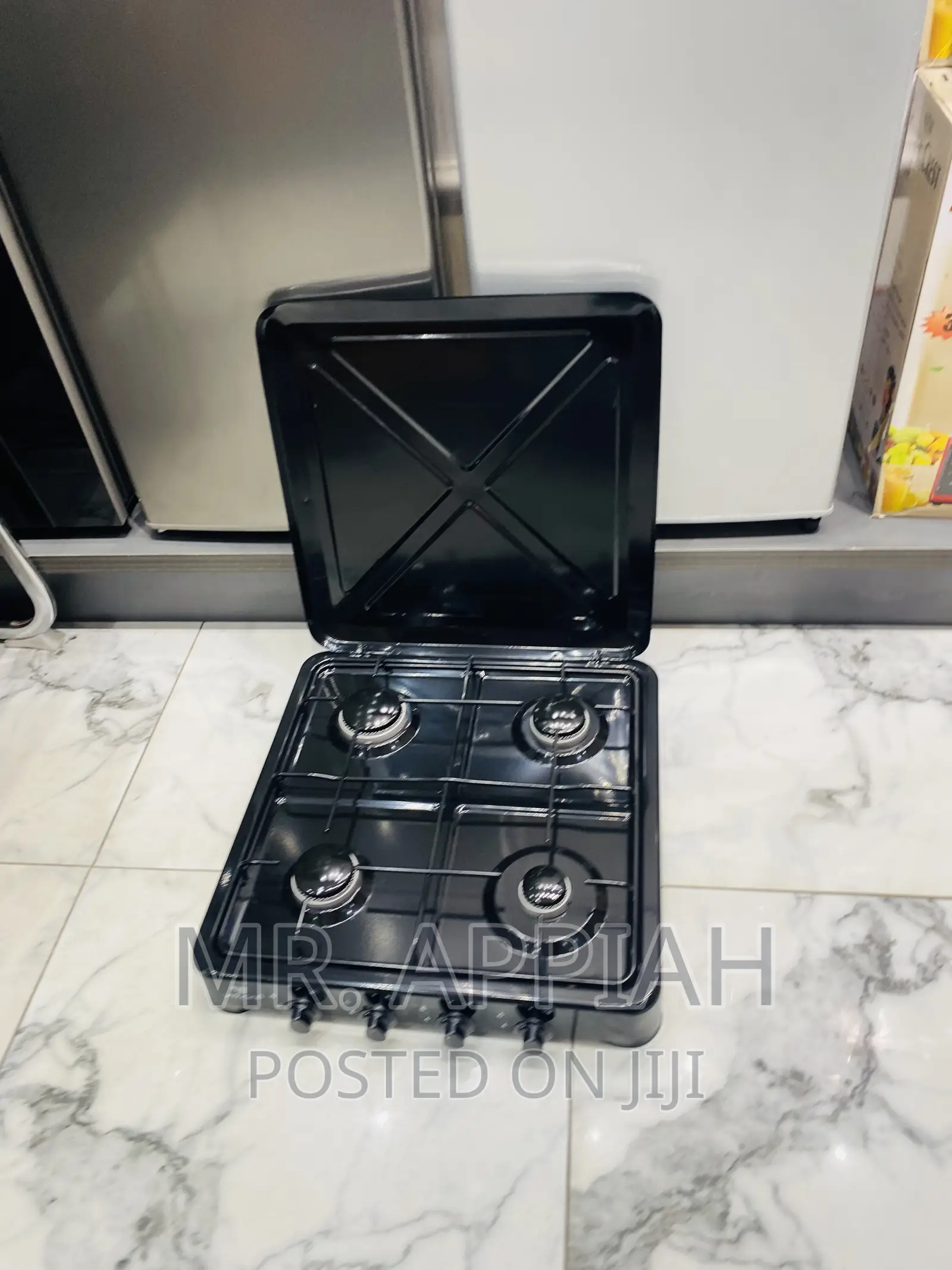 Fresh in Box  Yucel Table Top 4 Gas Burner(Black).
