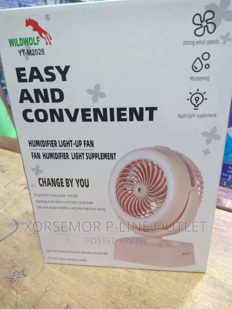 Rechargeable Desktop Fan