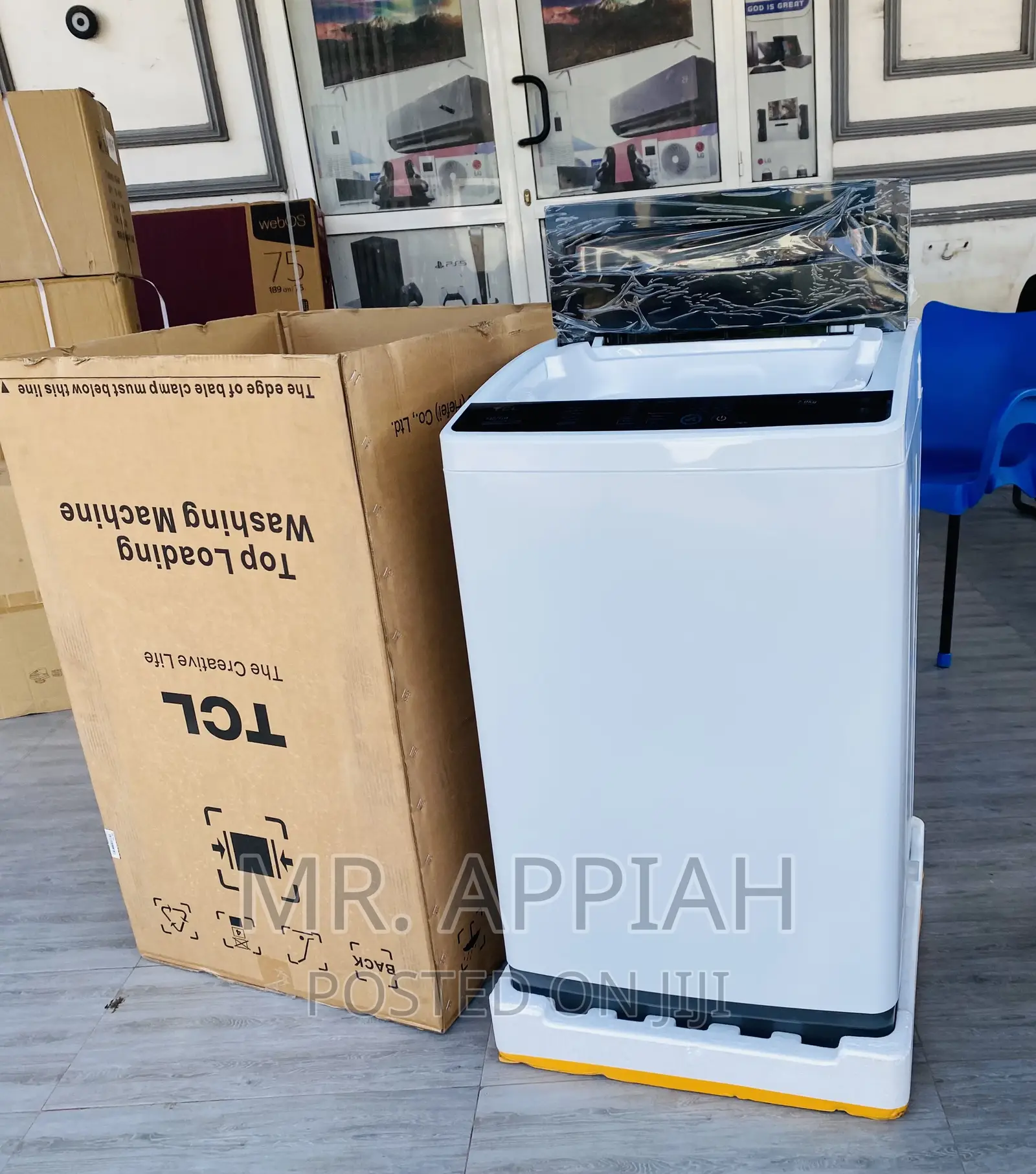 Purchase Affordable TCL 8kg Electric Washing Machine.