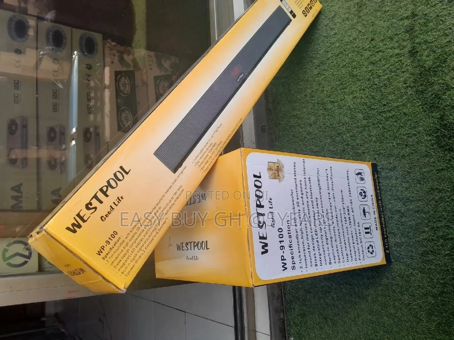 Affordable Westpool Subwoofer 2.1ch Soundbar