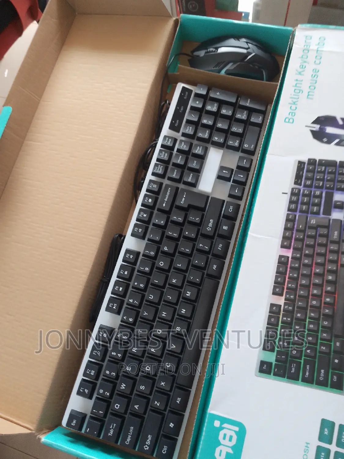 Backlight Keyboard and Mouse Combo