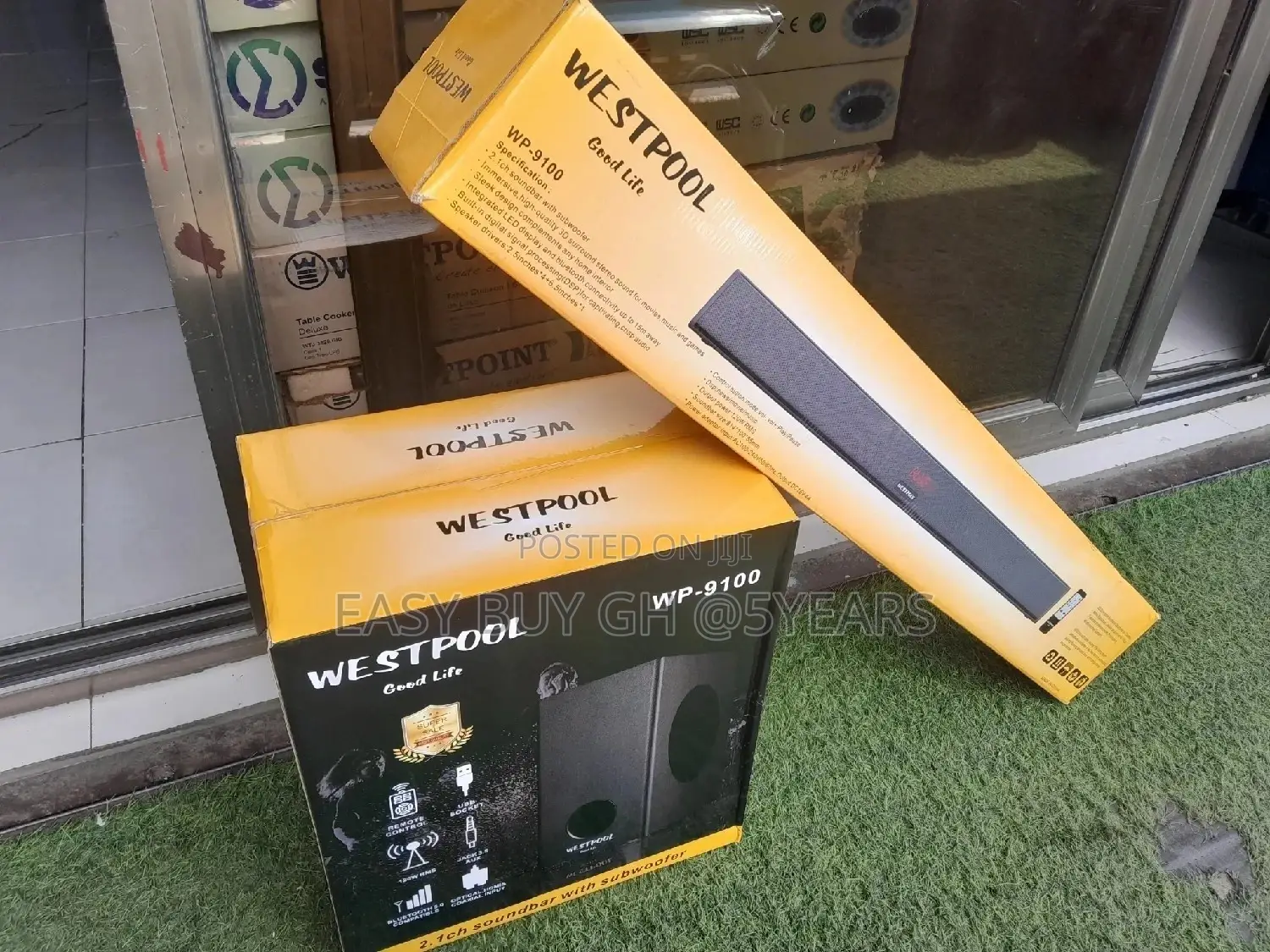 Best Westpool Soundbar With Subwoofer 9100