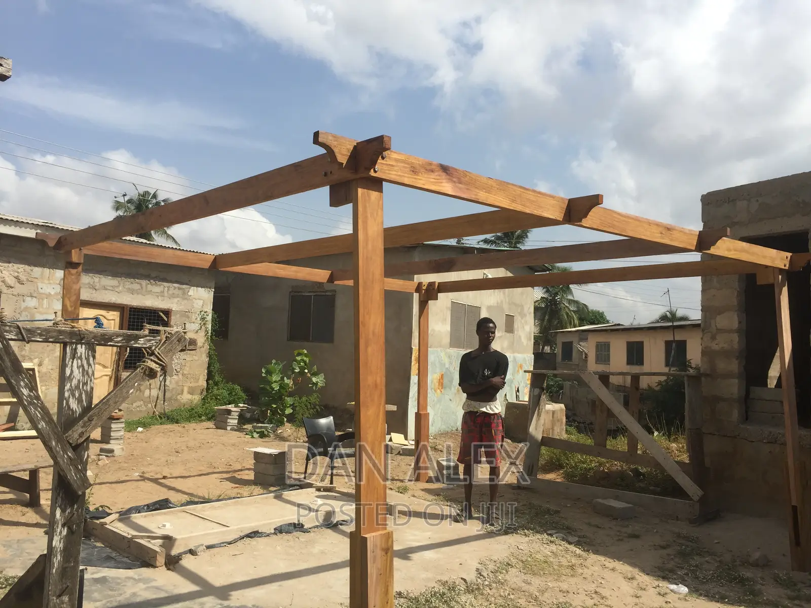 Pergola And Other Construction Works