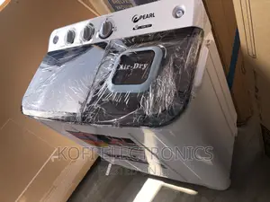 An Active Soak Feature Pearl 7kg Twin Tub Semi Auto Machine